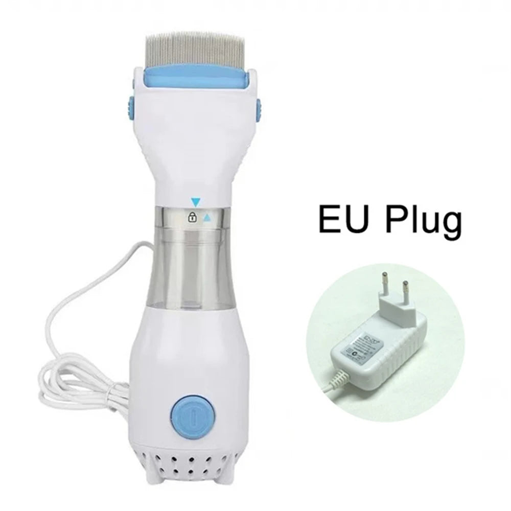 Electric Lice Grabber Multifunctional Physical Flea Removal Killer Brush Pets Comb Cats Dogs Hair Cleaner Lice Remover Comb