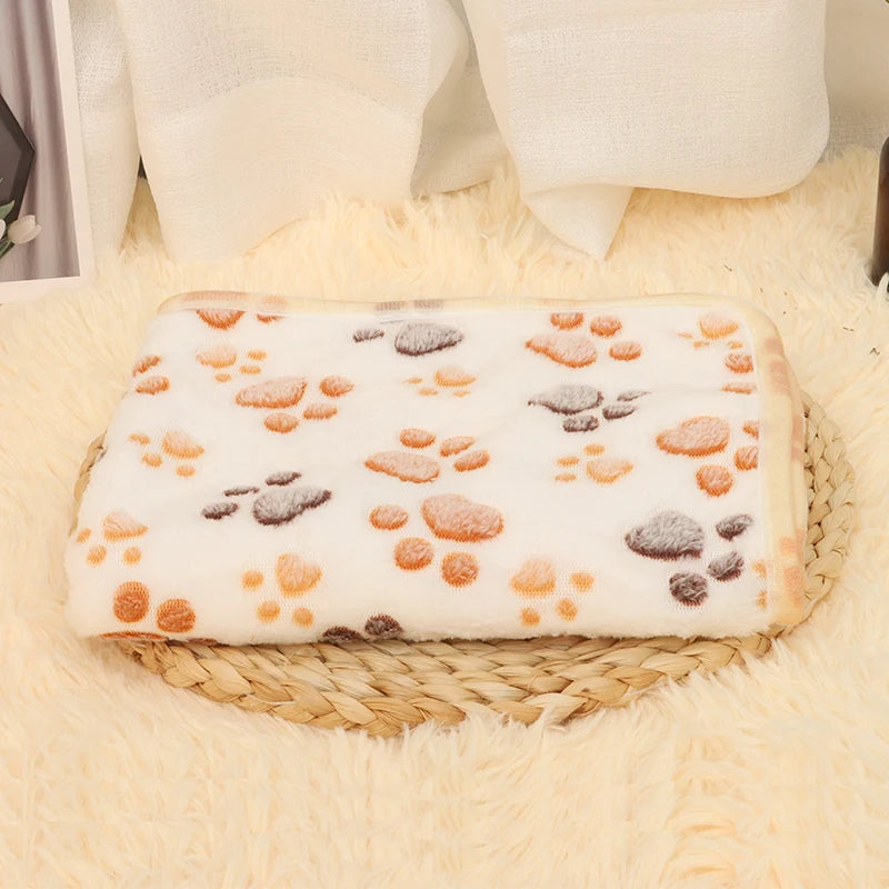 40X60CM Pet Blanket Winter Warm Dog Blanket Cute Warm and Comfortable Cat and Dog Cushion Blanket Pet Supplies