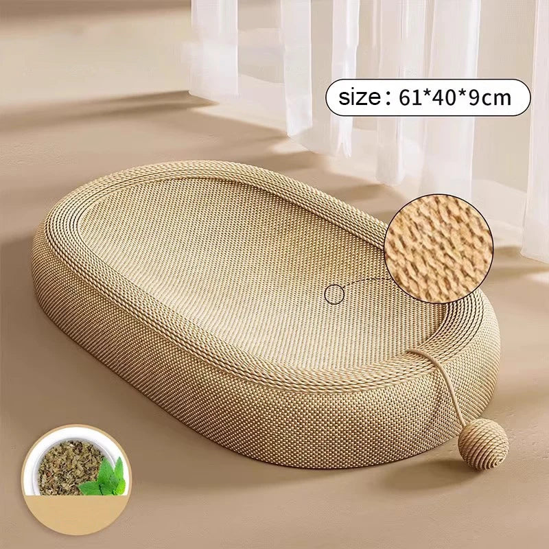 Basin Cat Scratching Board Extra Large Cat Claw Board Basin Cat Nest Integrated Claw Grinding Wear-resistant Pet Supplies