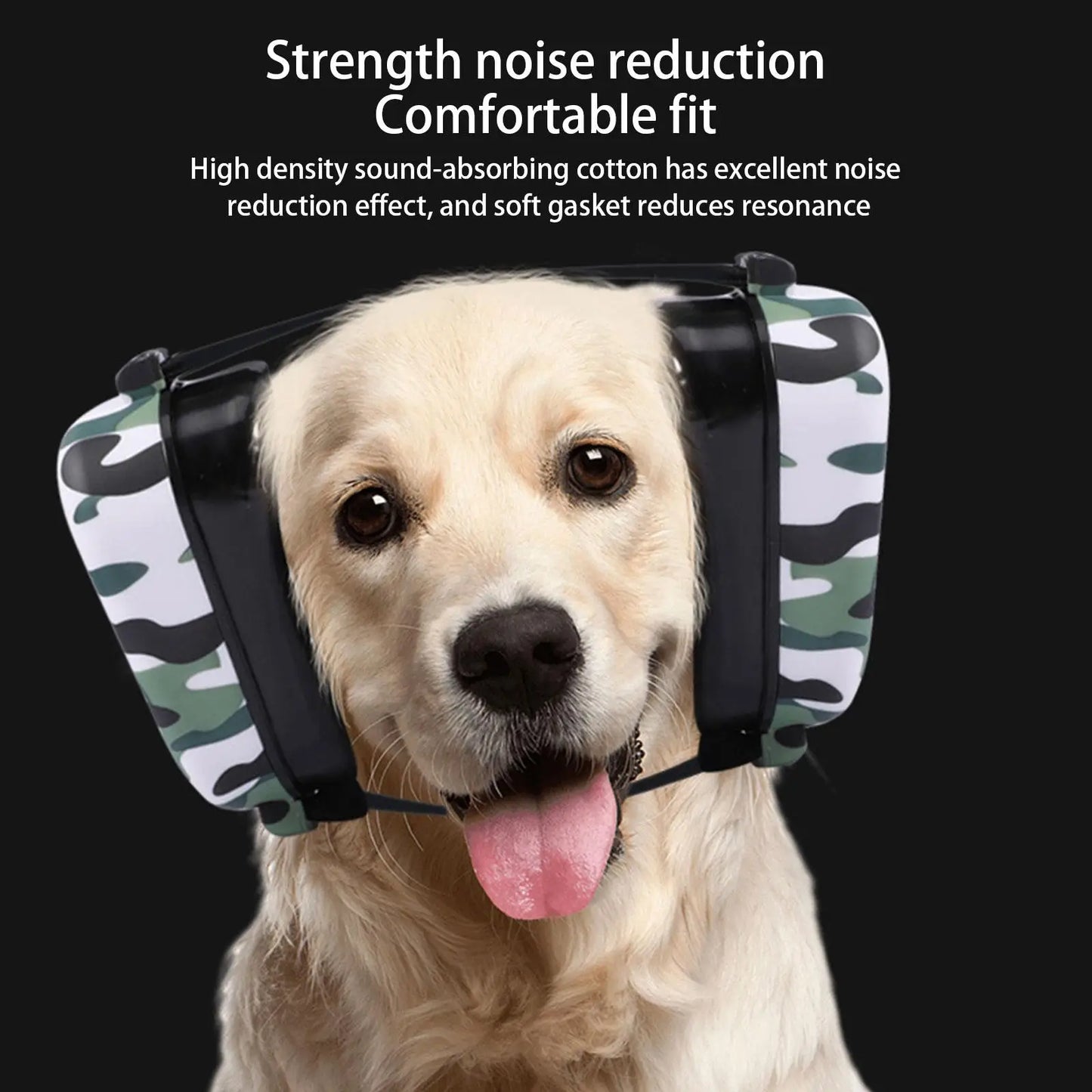 Dog Ear Muffs Noise Reduction Hearing Protection Anti-noise Dog Supplies Ear Muffs Pet Noise Reduction Multifunctional Ear Muffs