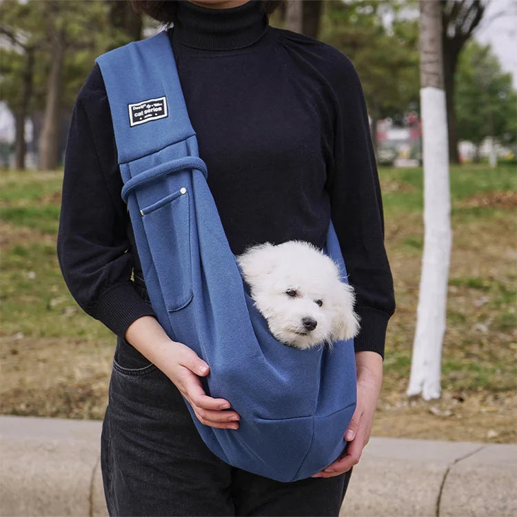 Wholesale Comfortable Dog Bag Pet Crossbody Shoulder Bag Outdoor Travel Portable Cat Puppy Sling Carrier Bag Pet Carrying packet