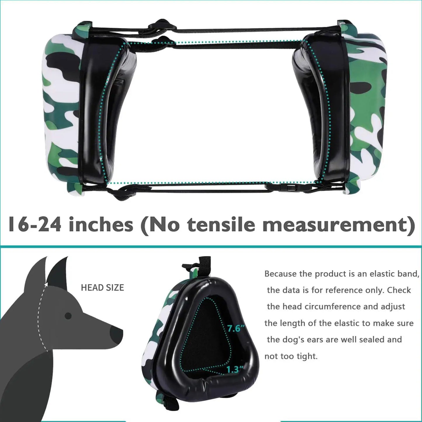 Dog Ear Muffs Noise Reduction Hearing Protection Anti-noise Dog Supplies Ear Muffs Pet Noise Reduction Multifunctional Ear Muffs