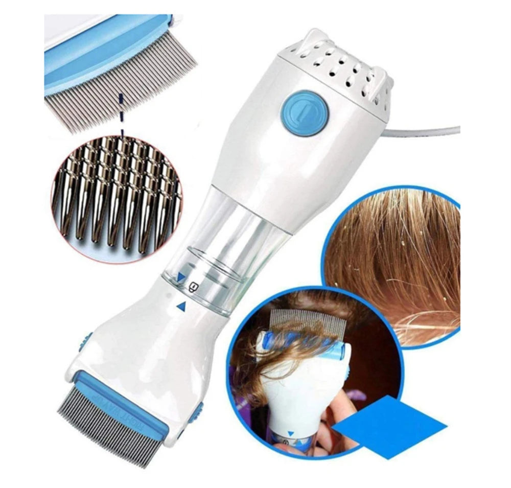 Electric Lice Grabber Multifunctional Physical Flea Removal Killer Brush Pets Comb Cats Dogs Hair Cleaner Lice Remover Comb