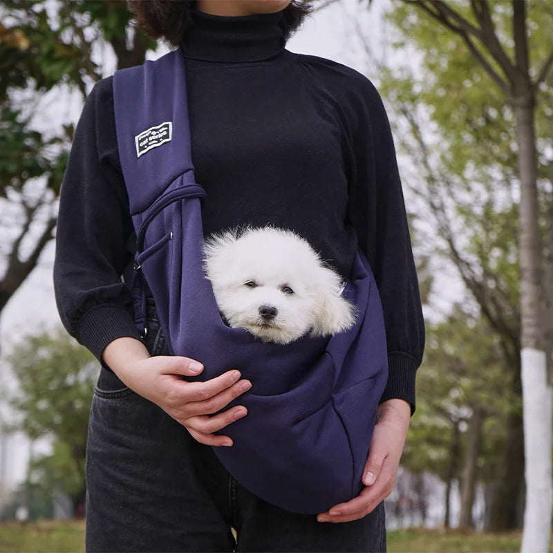 Wholesale Comfortable Dog Bag Pet Crossbody Shoulder Bag Outdoor Travel Portable Cat Puppy Sling Carrier Bag Pet Carrying packet