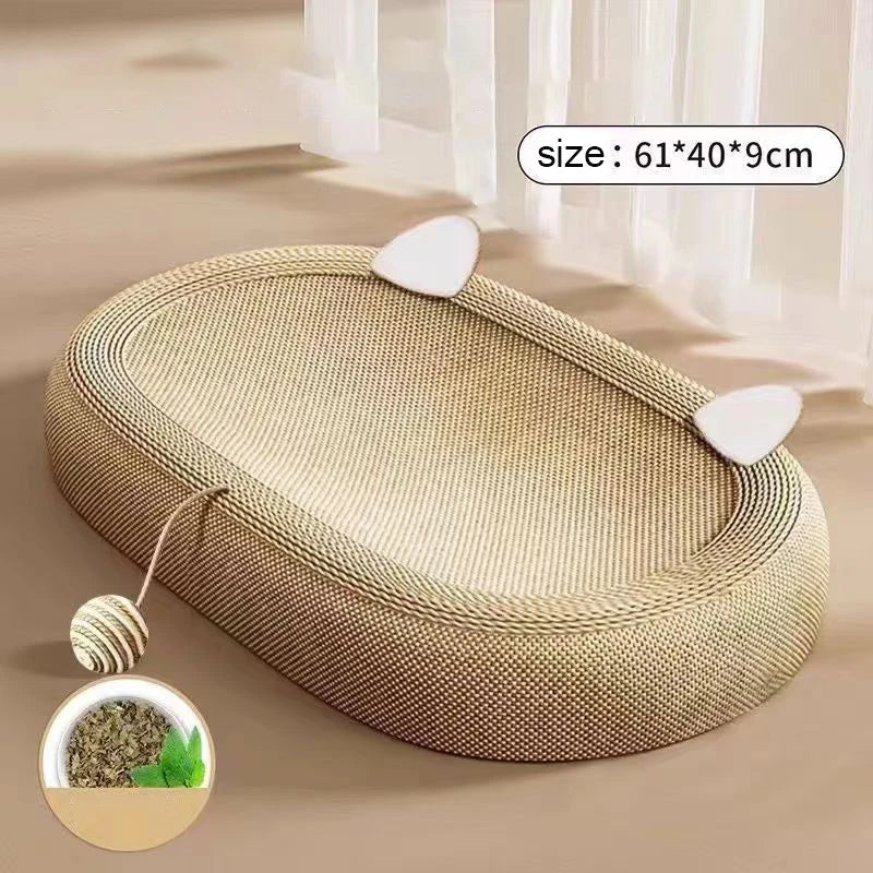 Basin Cat Scratching Board Extra Large Cat Claw Board Basin Cat Nest Integrated Claw Grinding Wear-resistant Pet Supplies